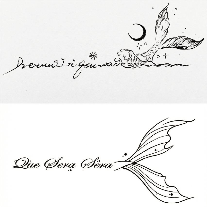 Whispered Charm | Herbal Tattoo