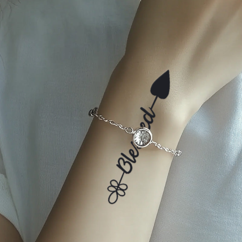 Arrow Wishes Tattoo Sticker | Herbal
