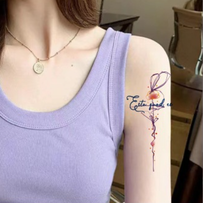 Latin Words Tattoo Sticker Set | Temporary
