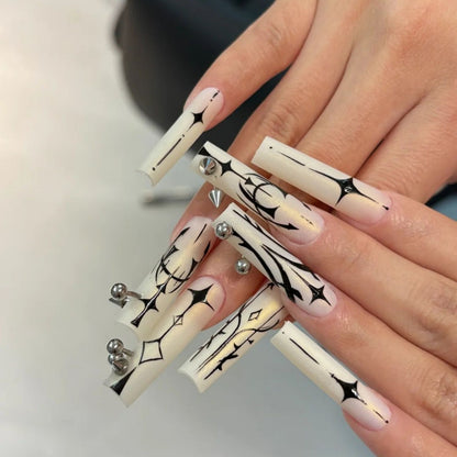 Gothic Thorn Nail Stickers