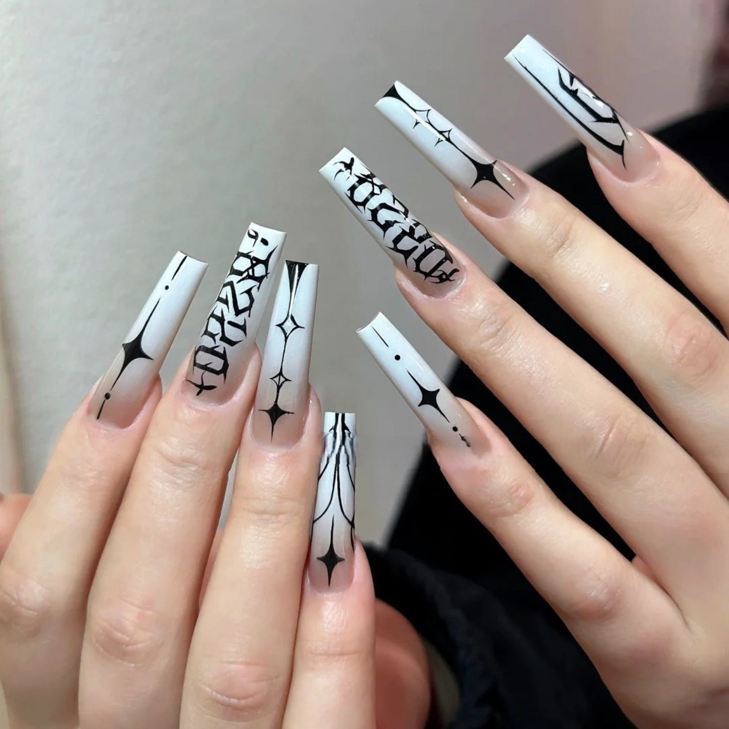Gothic Thorn Nail Stickers