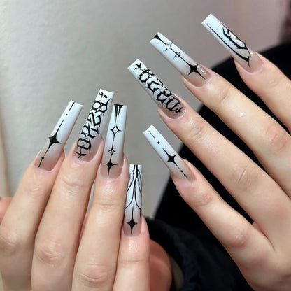 Gothic Thorn Nail Stickers