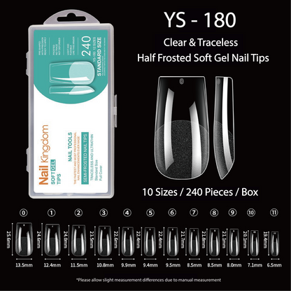 Soft Gel Nail Tips - Standard Size