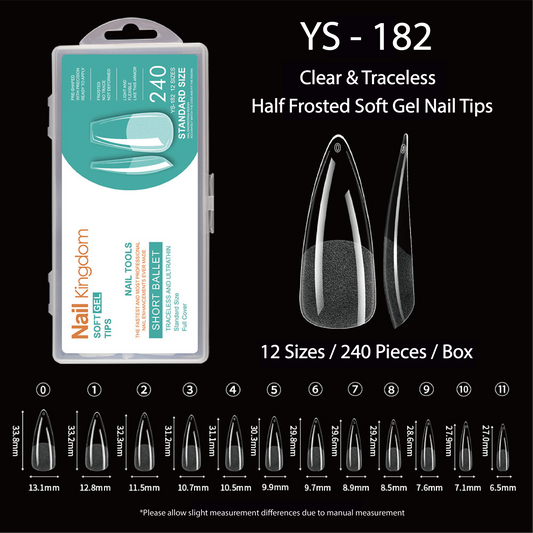 Soft Gel Nail Tips - Standard Size