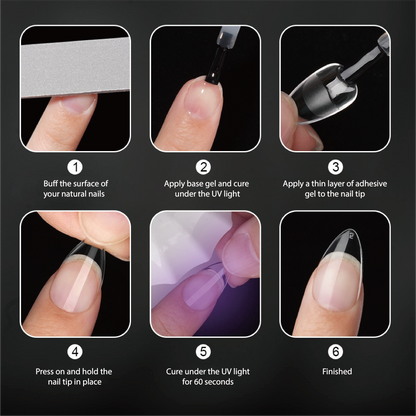 Soft Gel Nail Tips - Standard Size