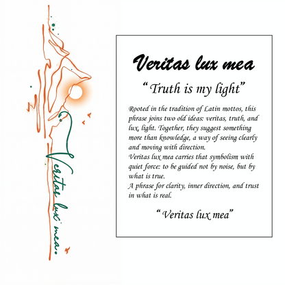 Latin Words Tattoo Sticker Set | Temporary