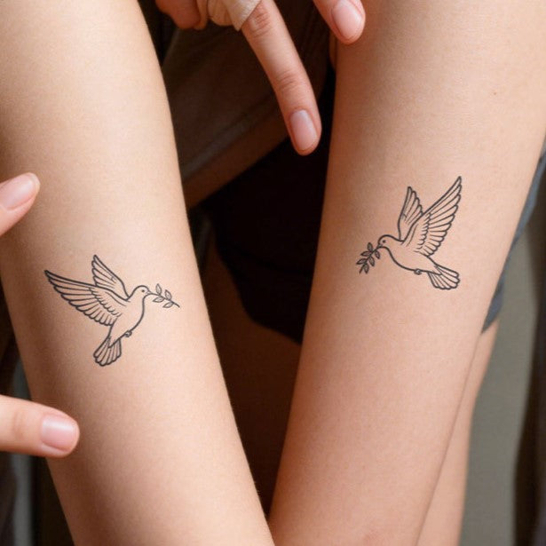 Couple Tattoo Set Tattoo Sticker | Herbal