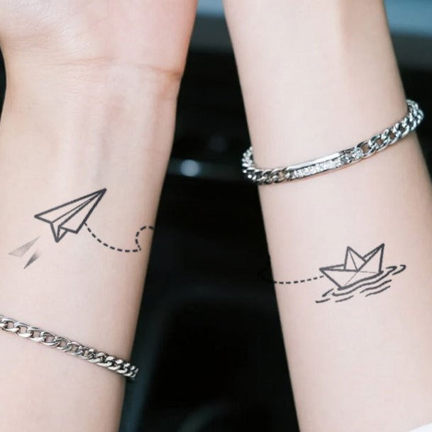 Couple Tattoo Set Tattoo Sticker | Herbal