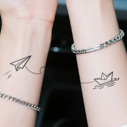 Couple Tattoo Set Tattoo Sticker | Herbal