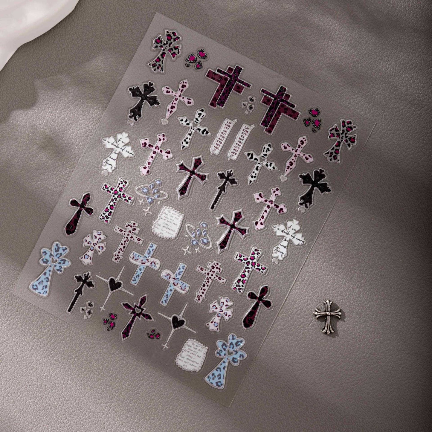 Cross Nail Stickers
