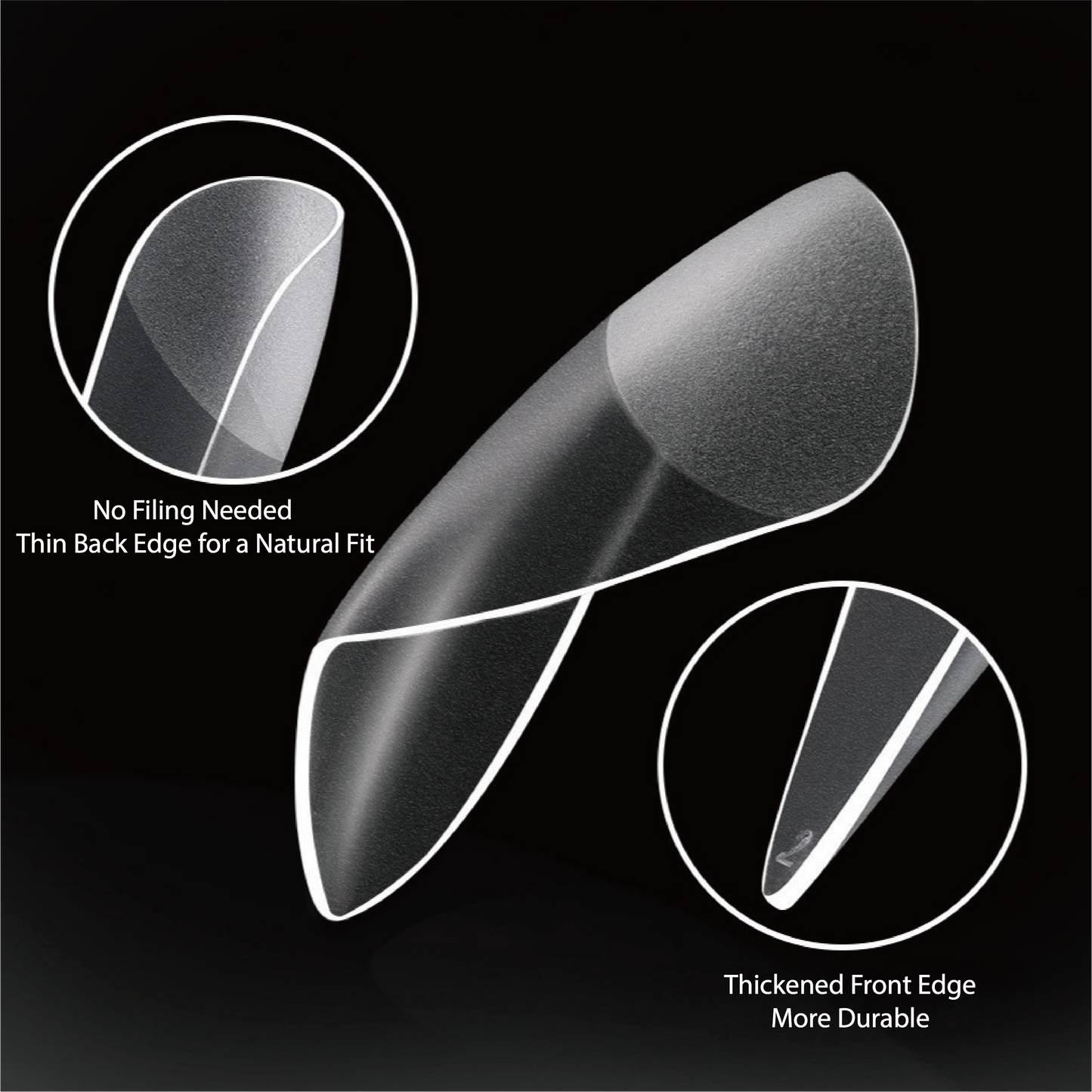 Soft Gel Nail Tips - Standard Size