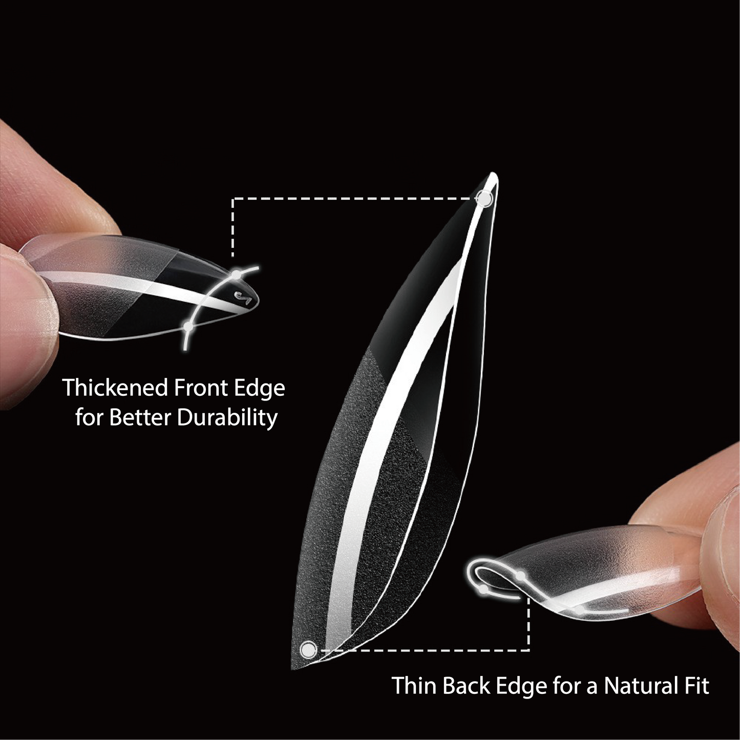 Soft Gel Nail Tips - Standard Size